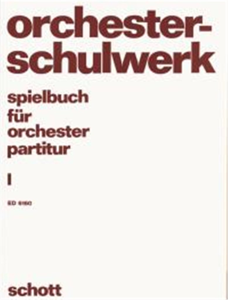 Spielbuch Fur Orchester 1 Part.